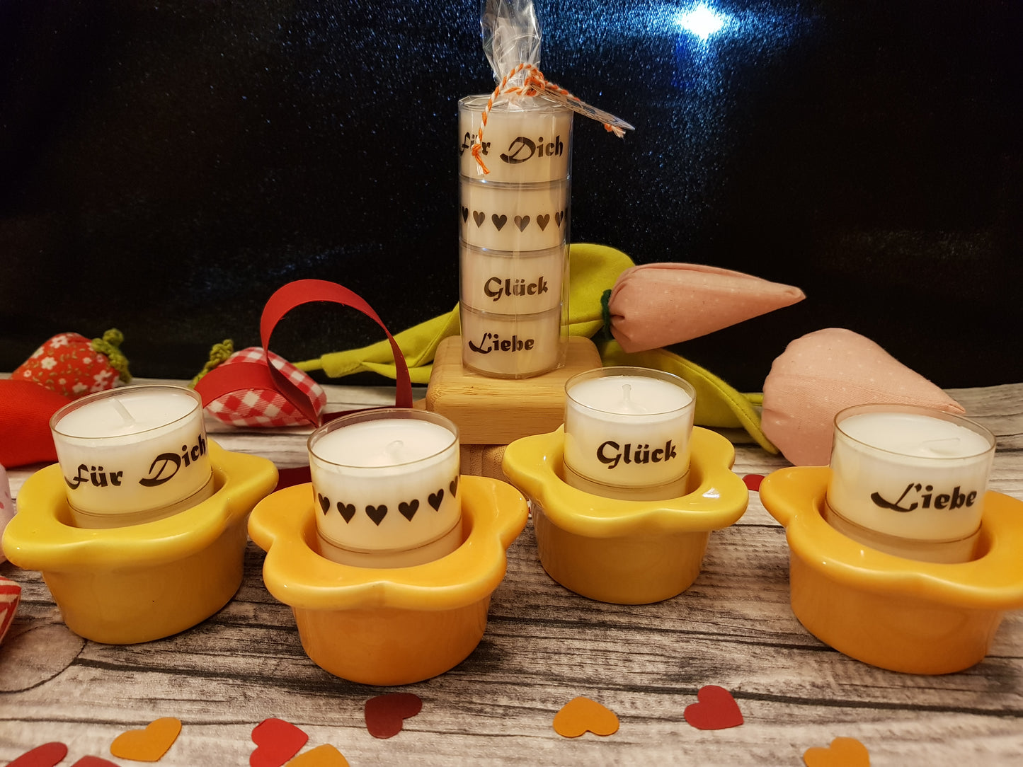 Teelichte-Set für den besonderen Anlass