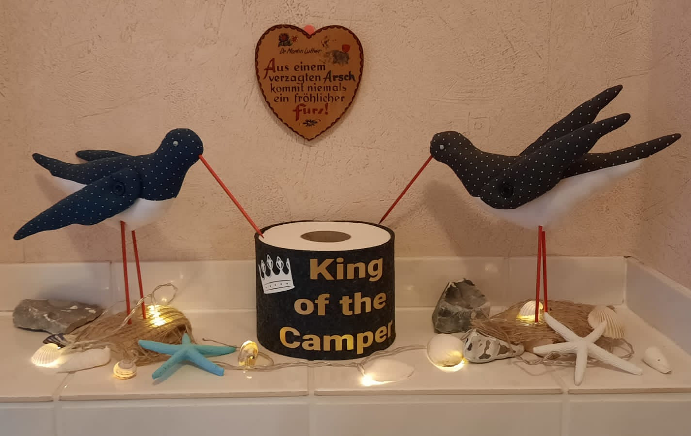 Toilettenpapierbanderole - die wichtigste Rolle in deinem Leben!