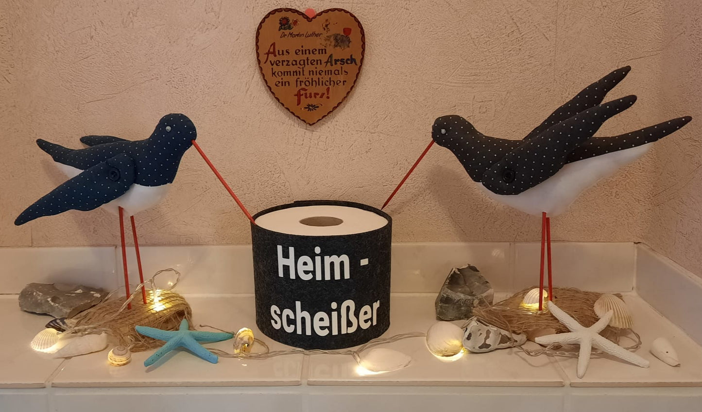 Toilettenpapierbanderole - die wichtigste Rolle in deinem Leben!