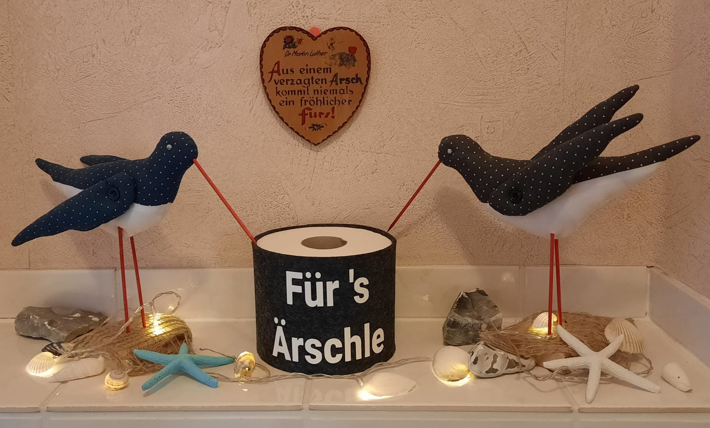 Toilettenpapierbanderole - die wichtigste Rolle in deinem Leben!