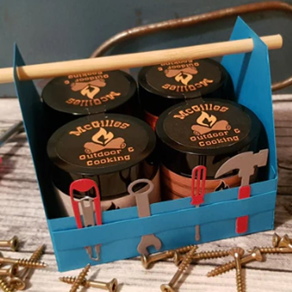 Gewürzzeugkasten - 4er Geschenke-Set