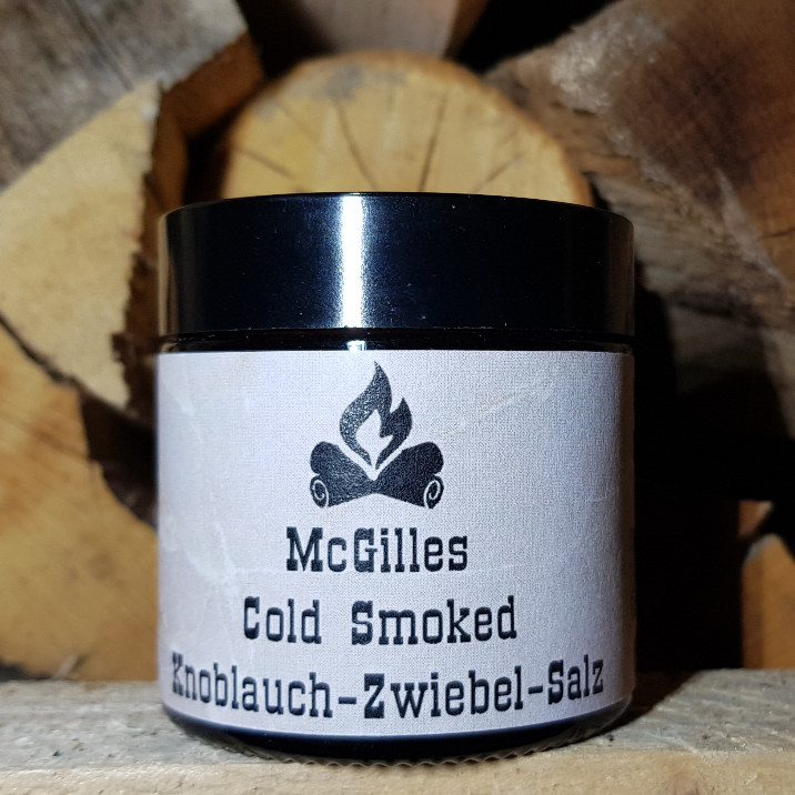 McGilles Cold Smoked Knoblauch-Zwiebel-Salz "Bald wieder erhältlich"