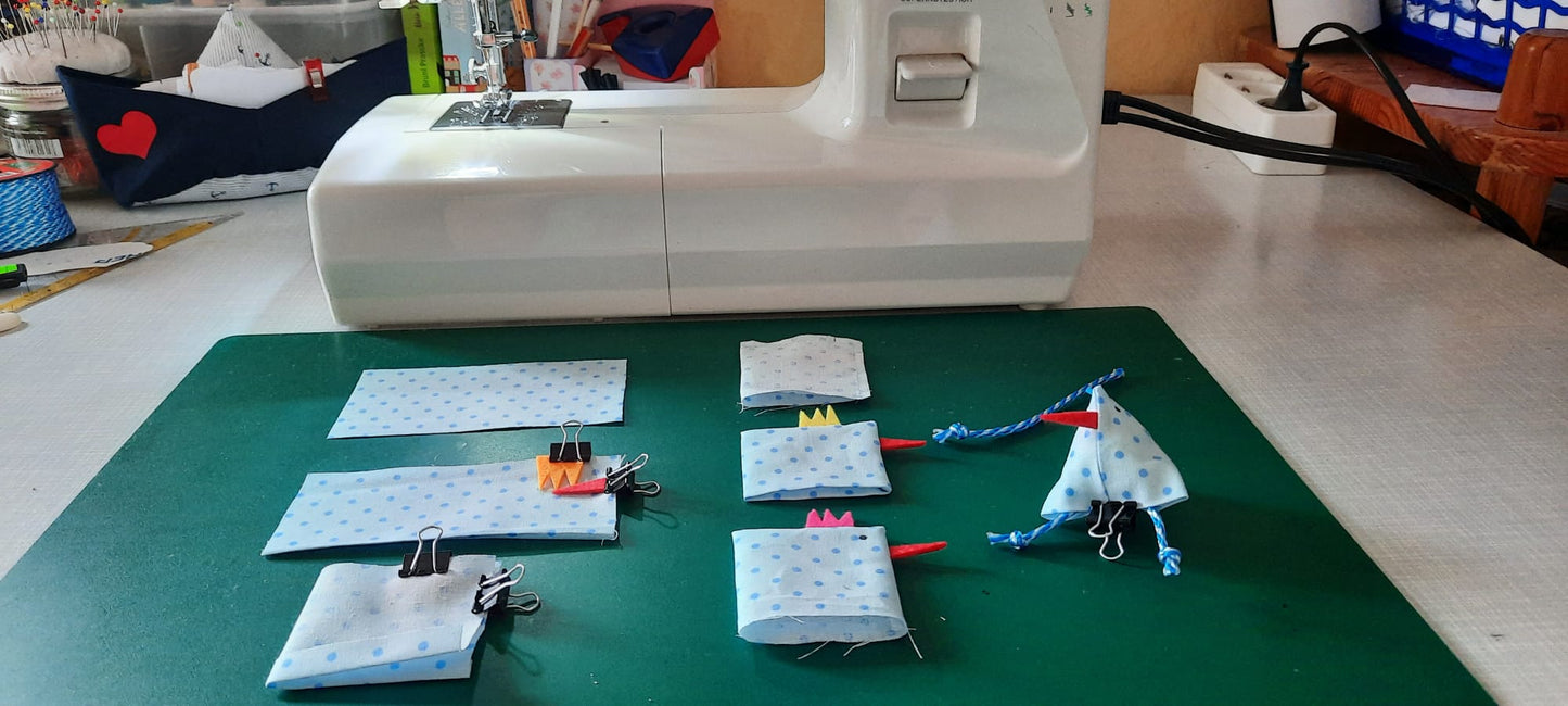 Katzenspielzeug - Hühnchen mit Katzenminze