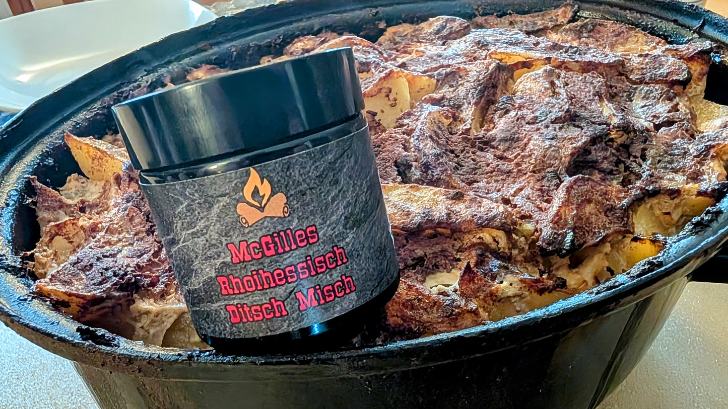 McGilles Rhoihessisch Ditsch mich / Schönheitsfehler Etikett