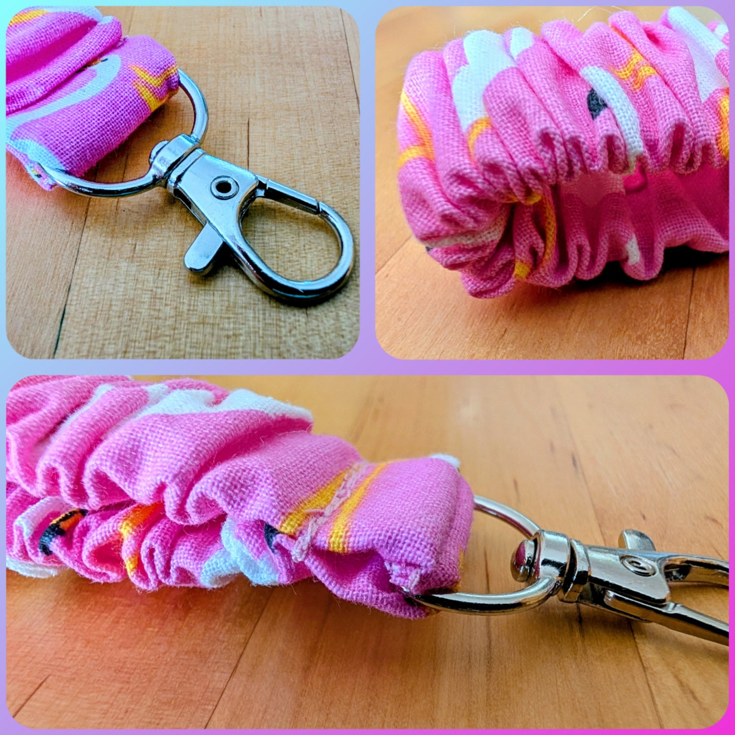 Handgefertigtes Schlüsselarmband