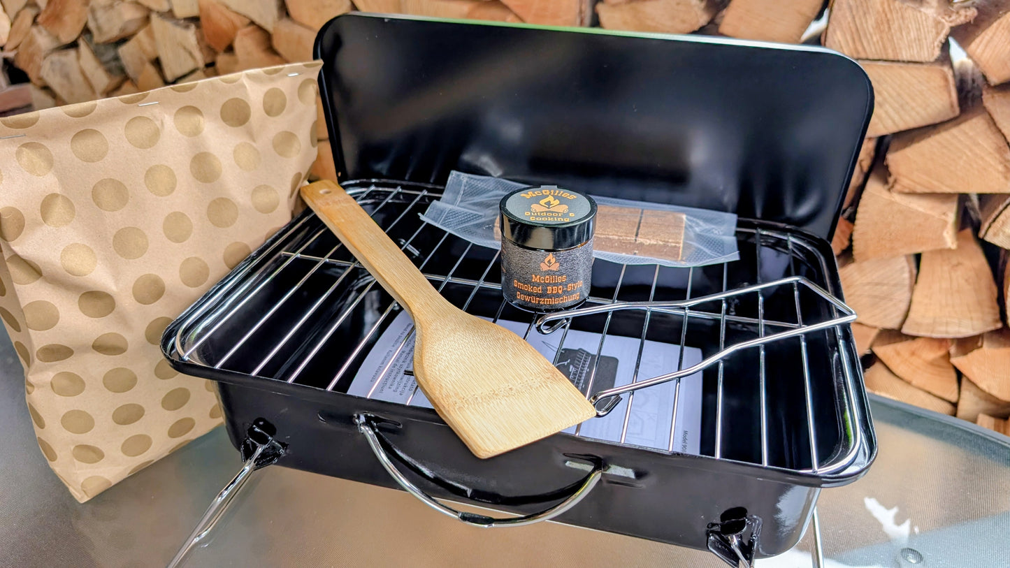 Tragbarer Grill – Das perfekte Set für unterwegs