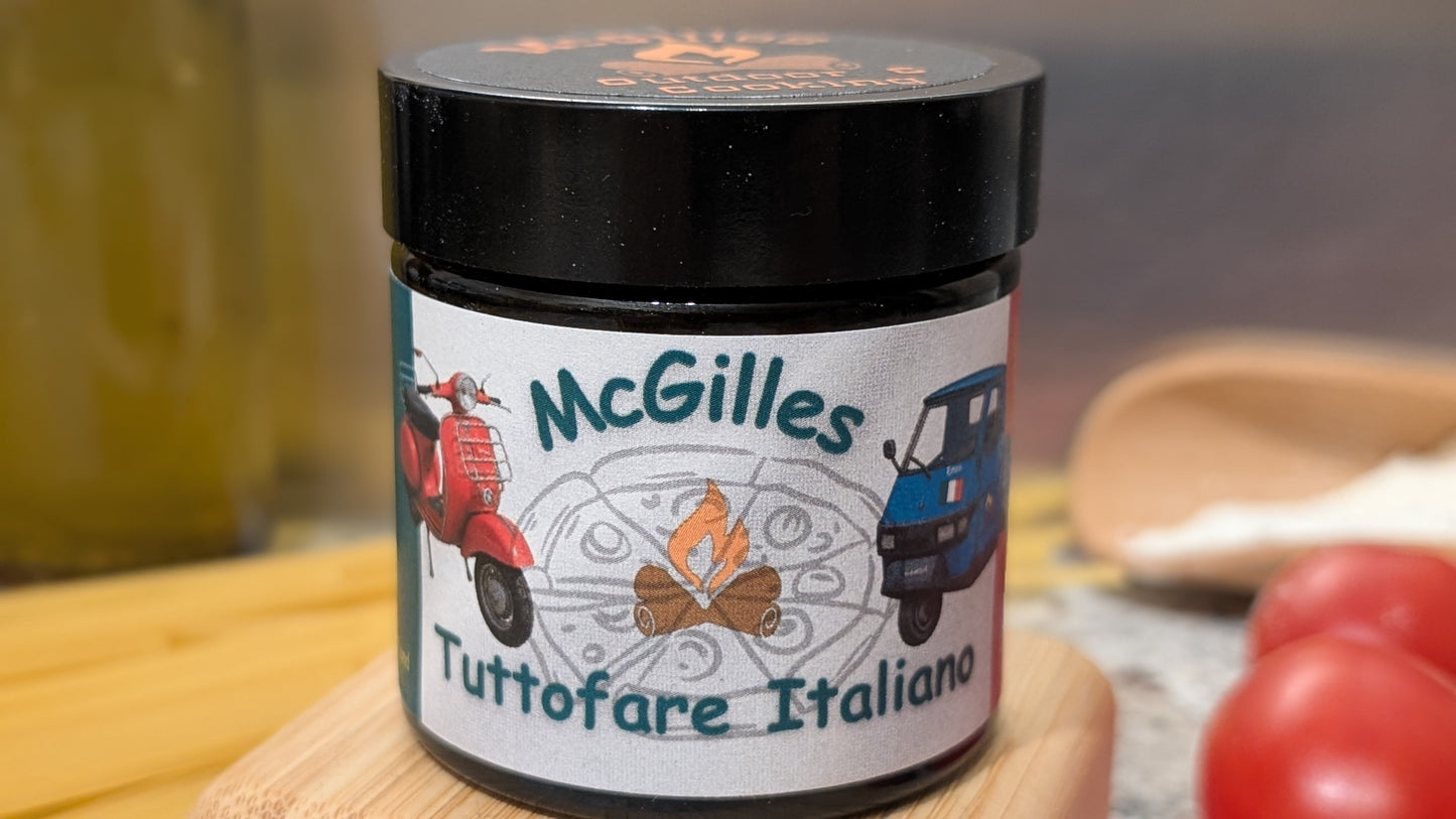 Tuttofare Italiano der Alleskönner für die italienische Küche. Hervorragend geeignet für Pizza, Pasta, Mediterrane Gerichte
