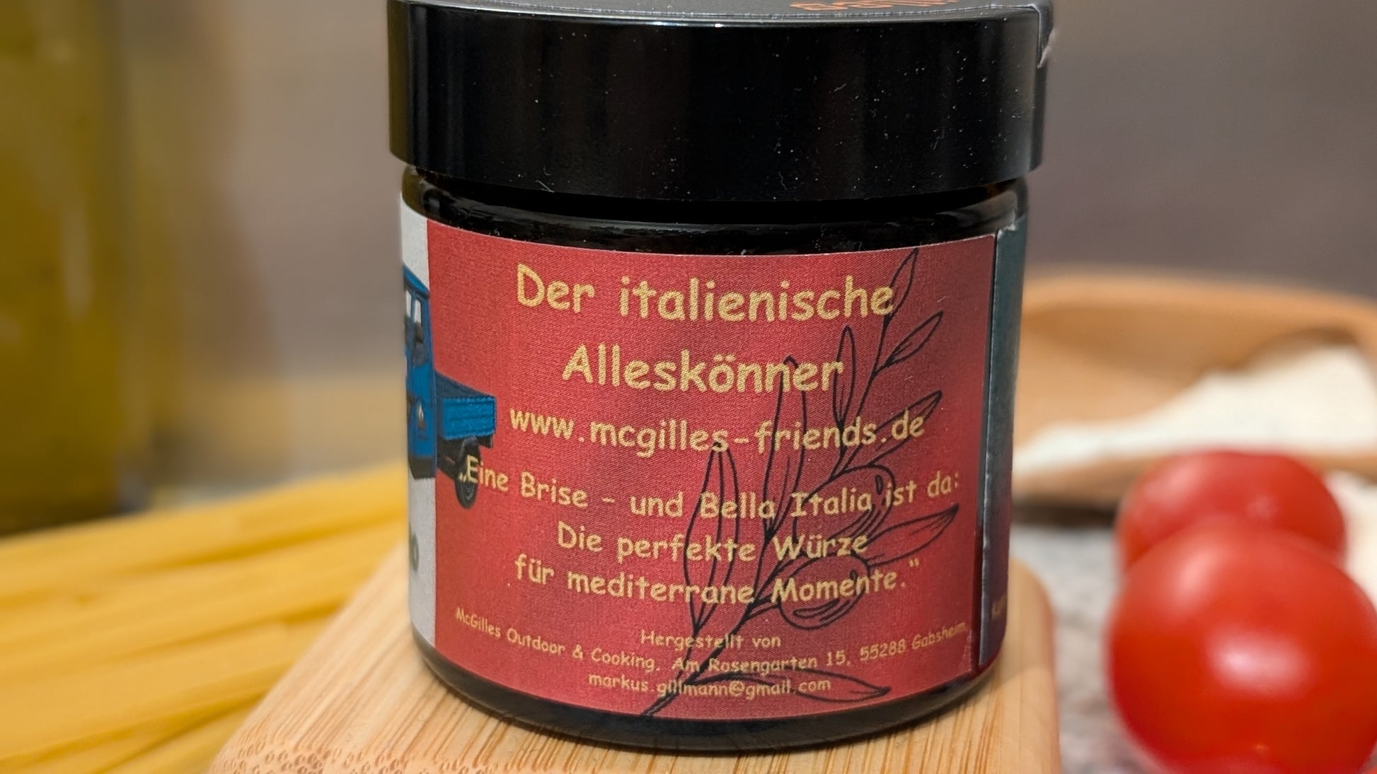 Tuttofare Italiano der Alleskönner für die italienische Küche. Hervorragend geeignet für Pizza, Pasta, Mediterrane Gerichte