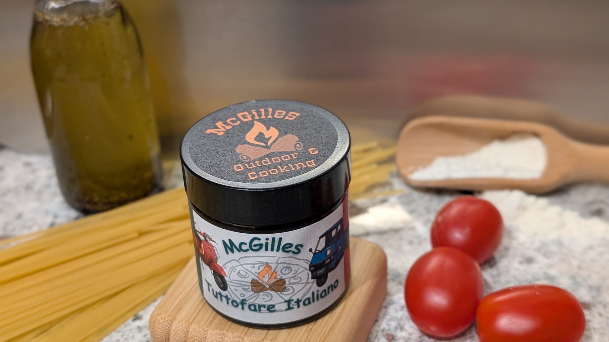 Tuttofare Italiano der Alleskönner für die italienische Küche. Hervorragend geeignet für Pizza, Pasta, Mediterrane Gerichte