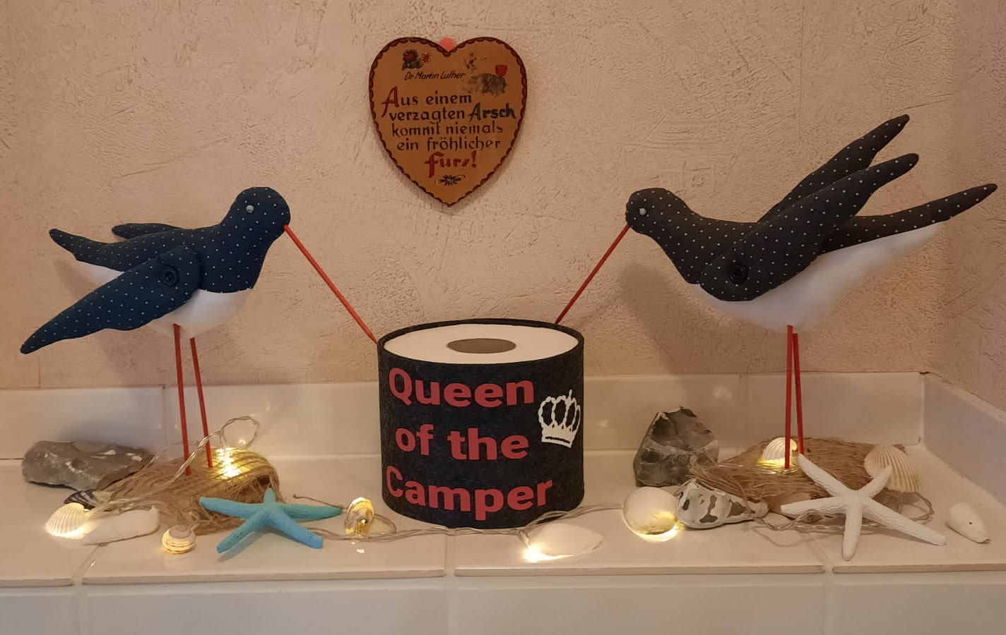 Toilettenpapierbanderole - die wichtigste Rolle in deinem Leben!