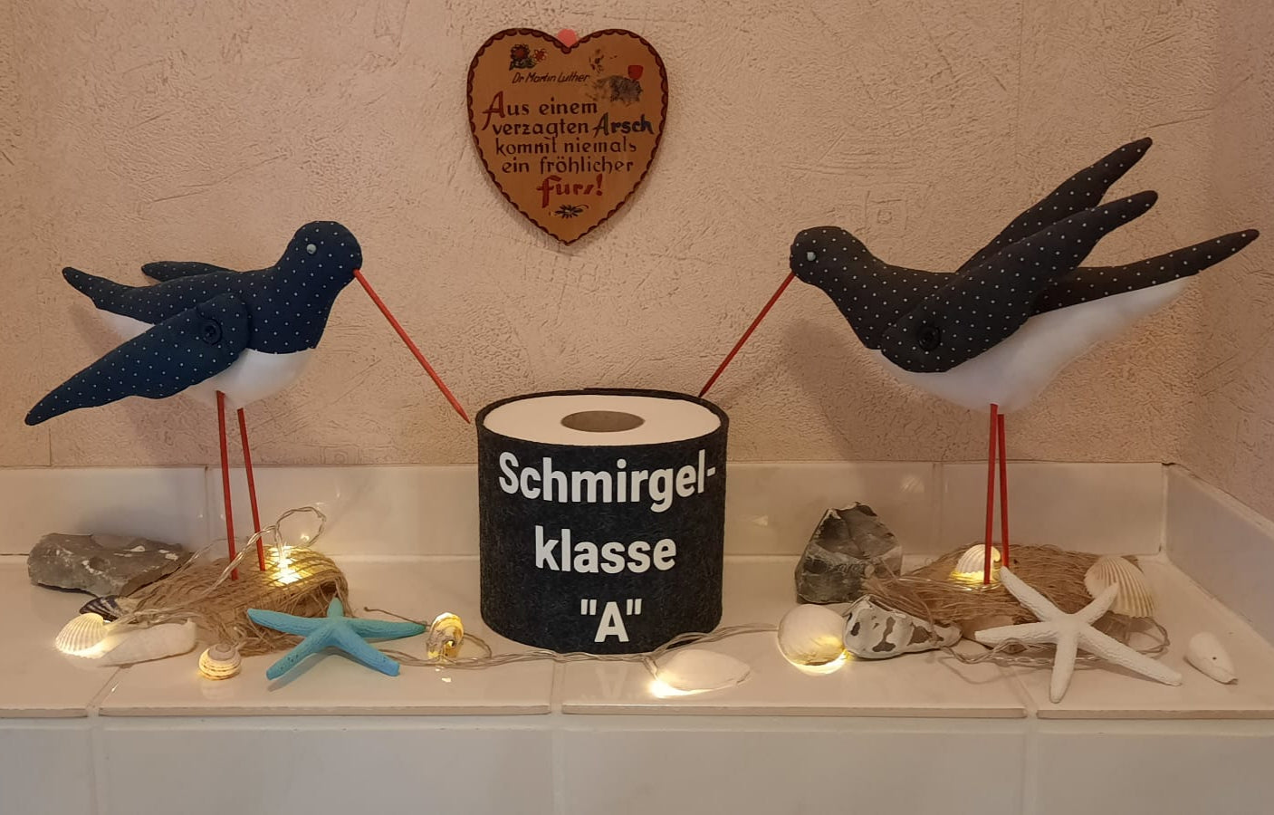 Toilettenpapierbanderole - die wichtigste Rolle in deinem Leben!