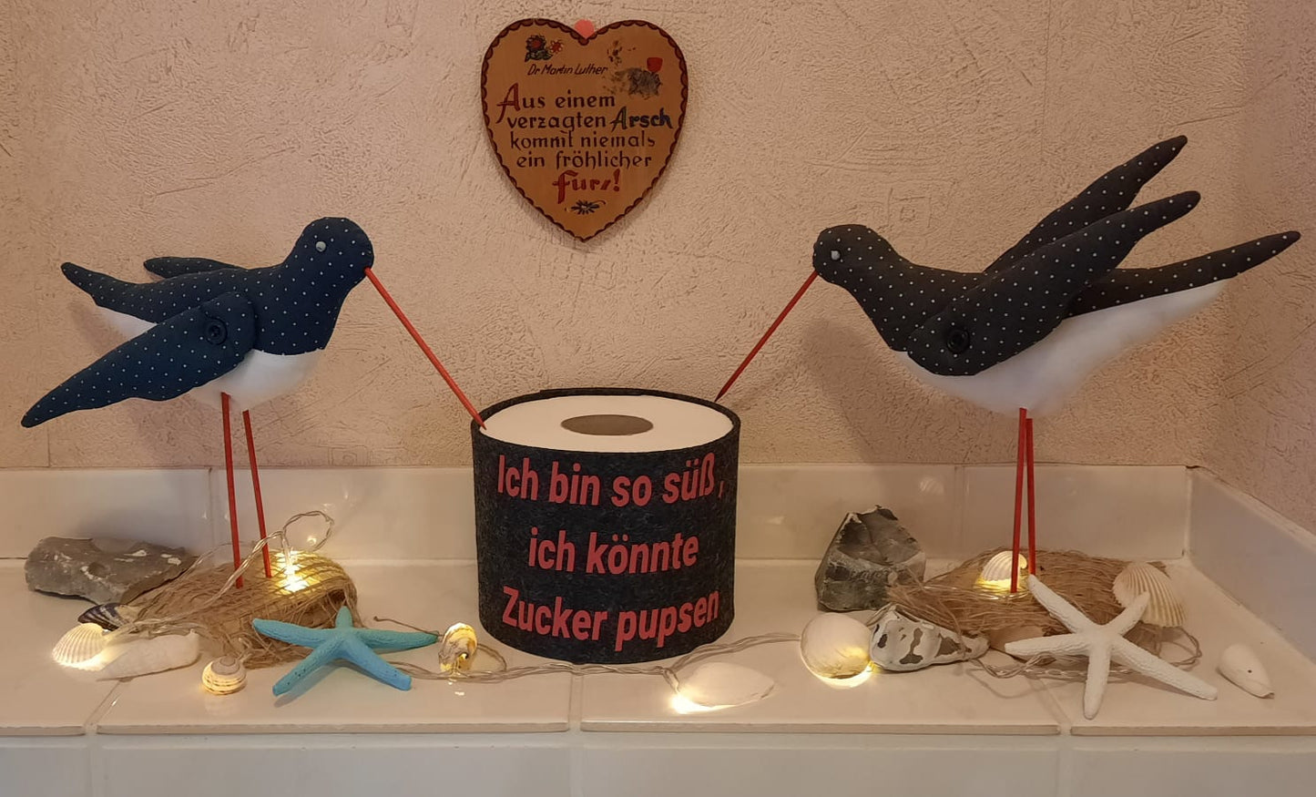 Toilettenpapierbanderole - die wichtigste Rolle in deinem Leben!