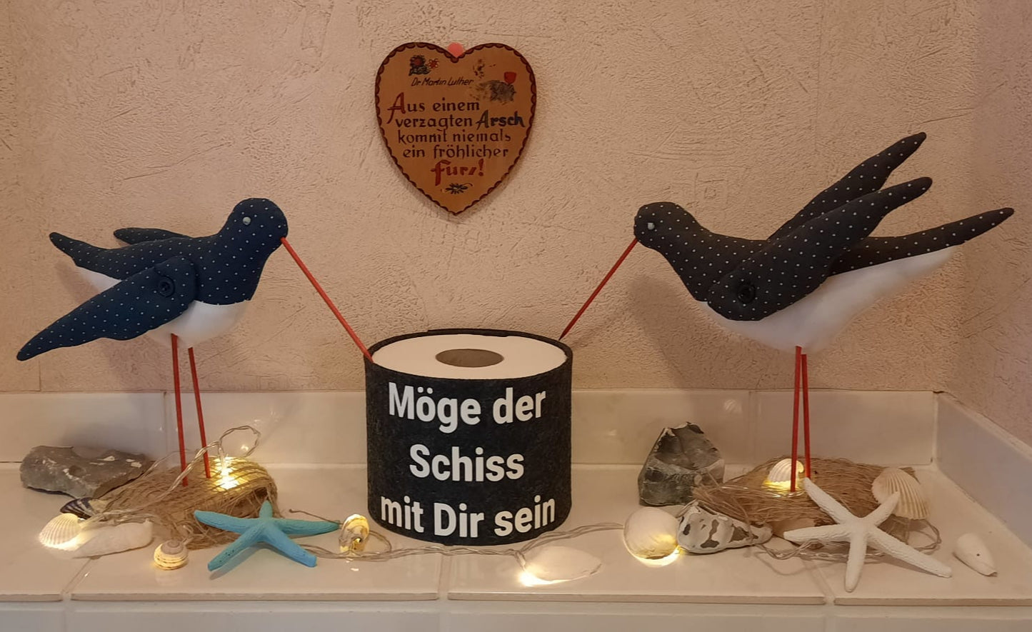 Toilettenpapierbanderole - die wichtigste Rolle in deinem Leben!