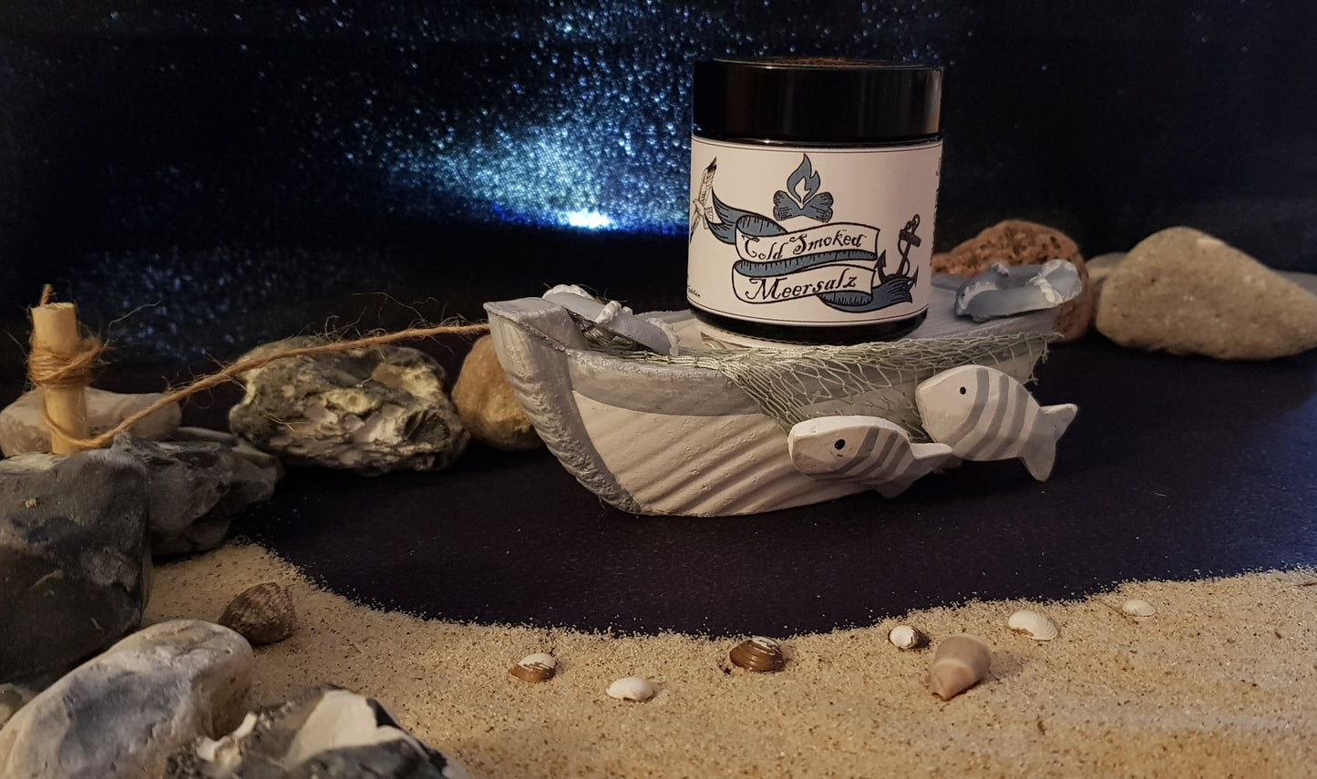 McGilles Cold Smoked Meersalz (Etikett hat Schönheitsfehler)