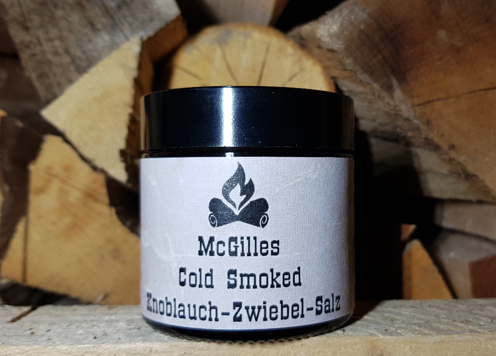 McGilles Cold Smoked Knoblauch-Zwiebel-Salz "Bald wieder erhältlich"