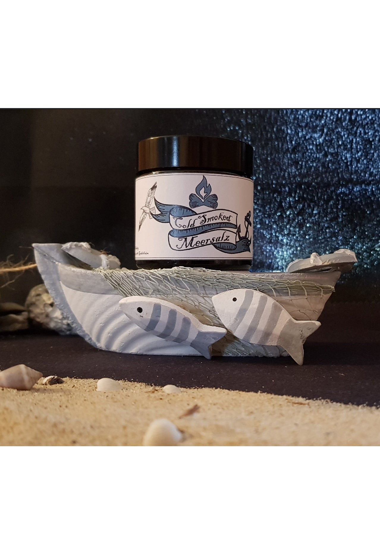 McGilles Cold Smoked Meersalz (Etikett hat Schönheitsfehler)